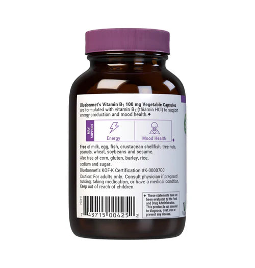 VITAMIN B 1 100 mg 100 caps