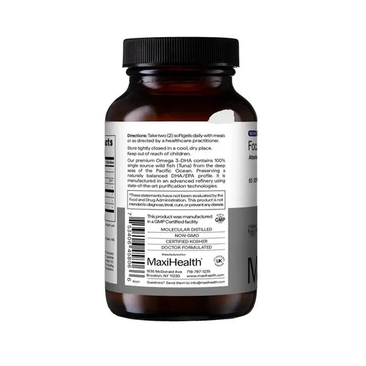 FOCUS & CALM DHA 60 softgels