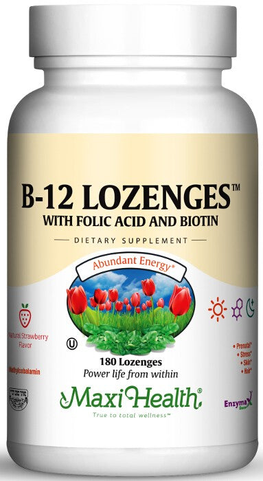 MAXI B12 LOZENGES - Schon's Natural