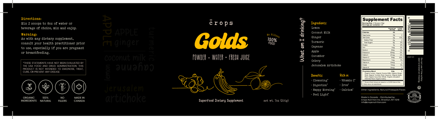 GOLDS 7 OZ
