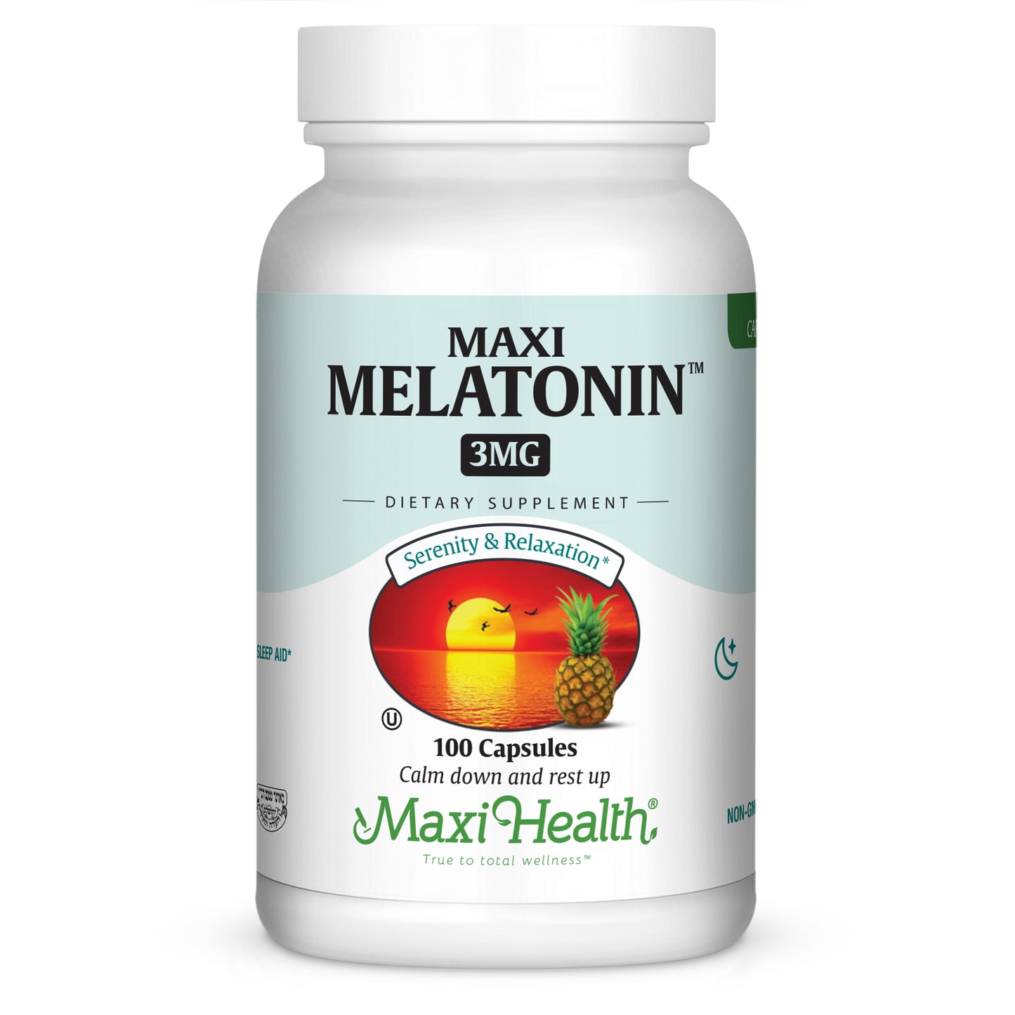 MAXI-MELATONIN-3MG-100-Schon's-Natural