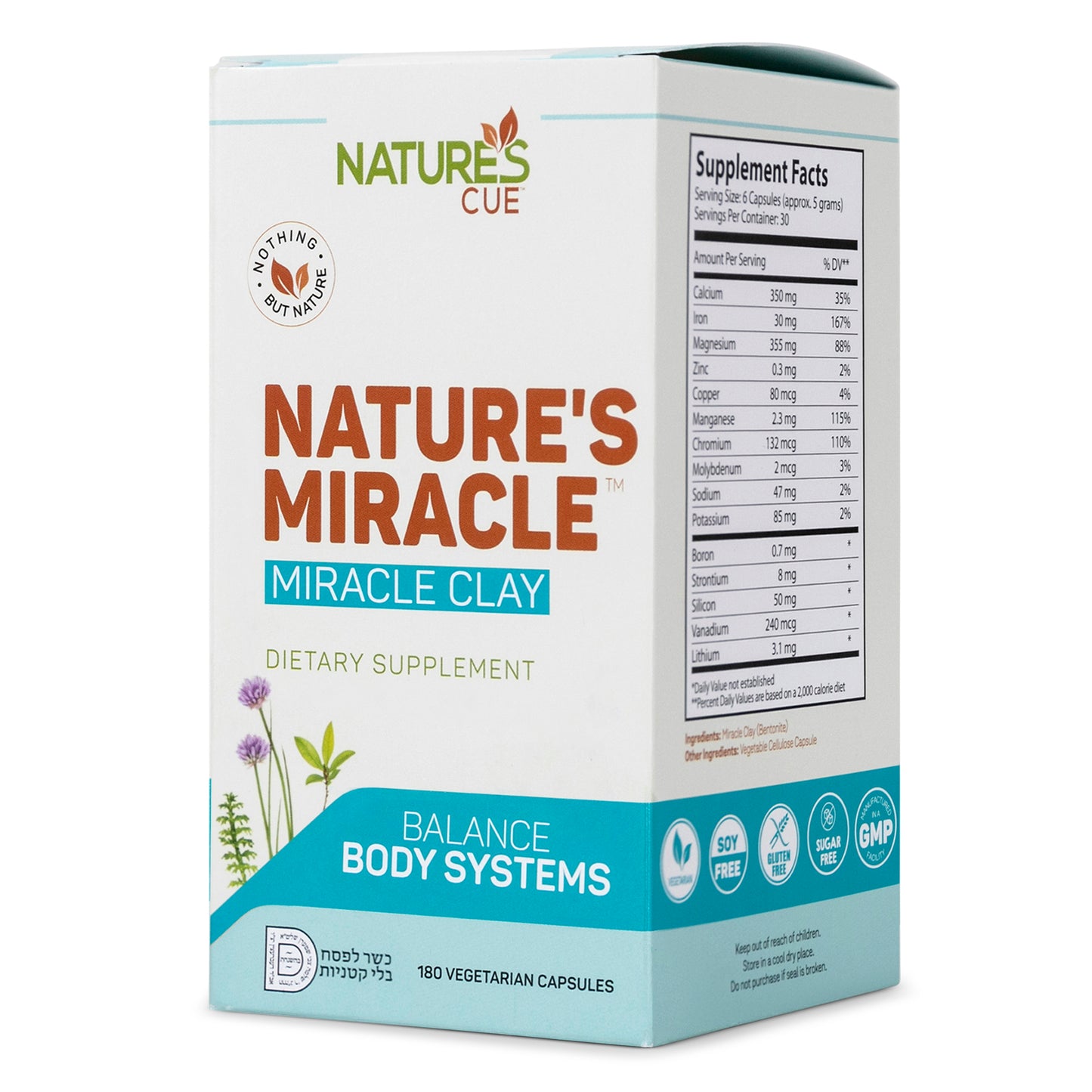 MIRACLE-CLAY-180-CAPS-Schon's-Natural