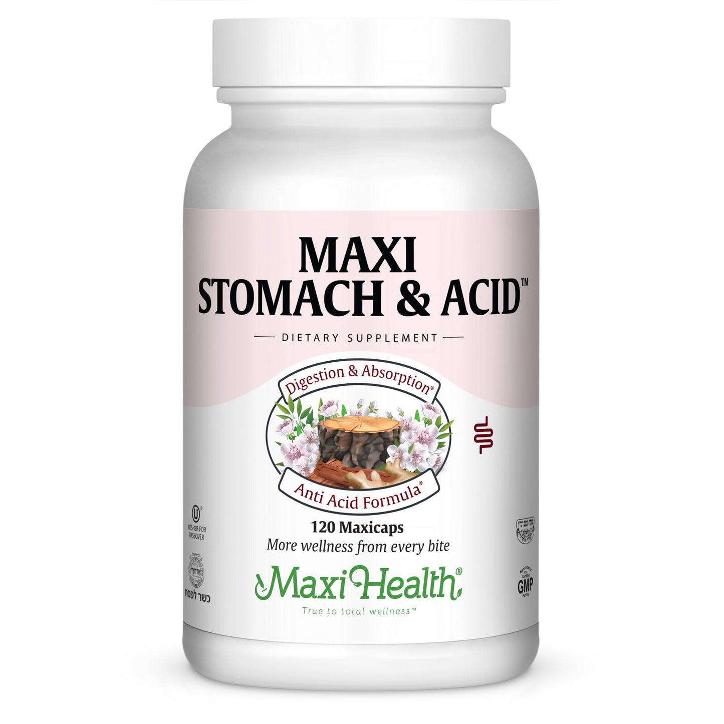 MAXI-STOMACH-&-ACID-120-CAPS-Schon's-Natural