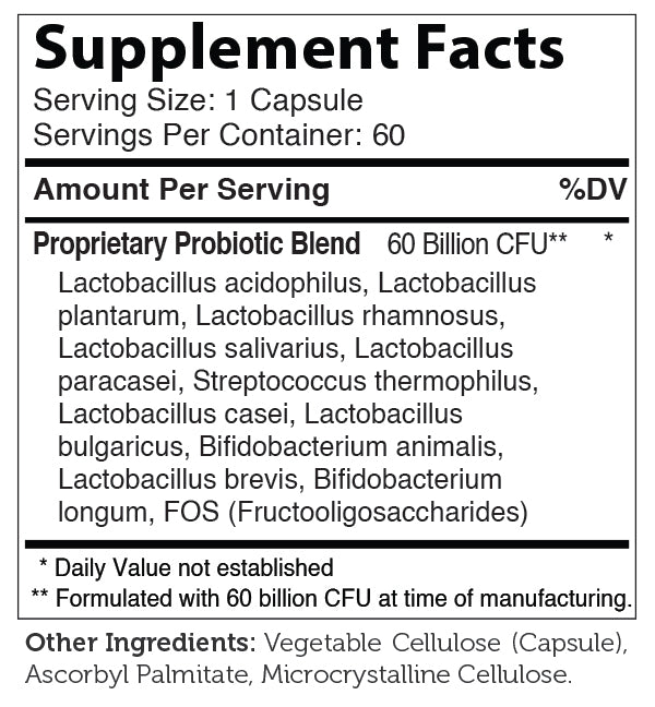 BIO DOPHILUS 60 CAPS - Schon's Natural