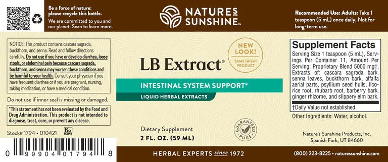 LB Extract 59ml constipation