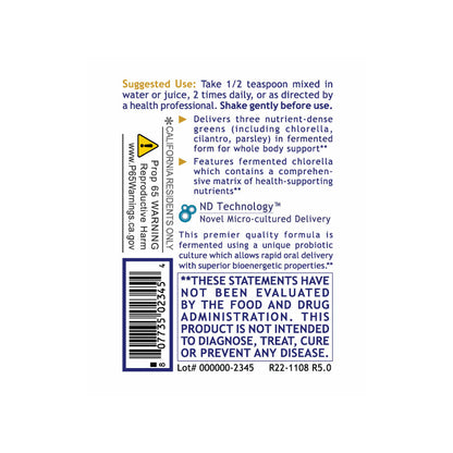 FERMENTED HM-ND Detox