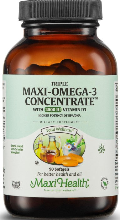 Triple Omega 3™ Concentrate (2000 IU D3)