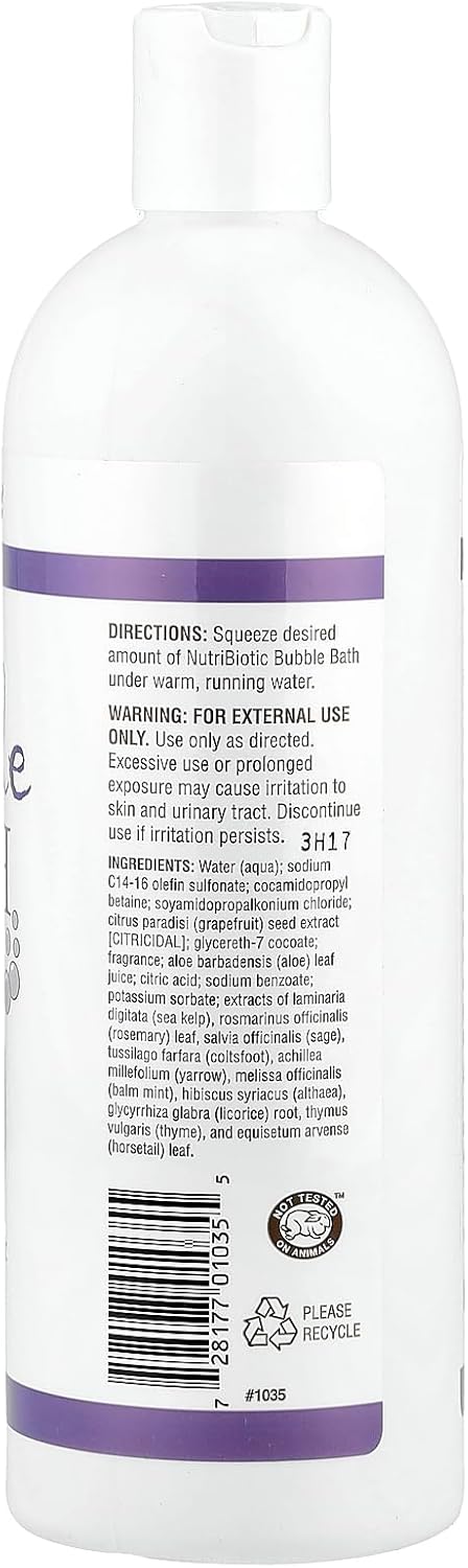 Nutribiotic Bubble Bath, 16 Fluid Ounce