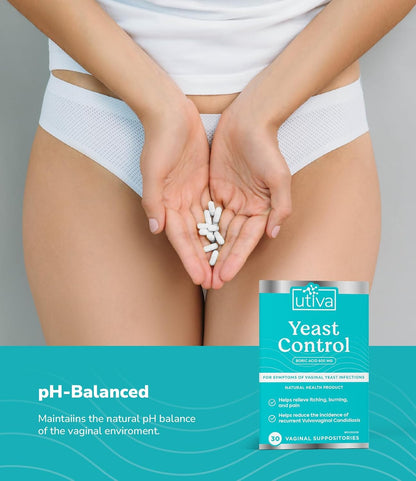 YEAST CONTROL 30 vaginal suppo