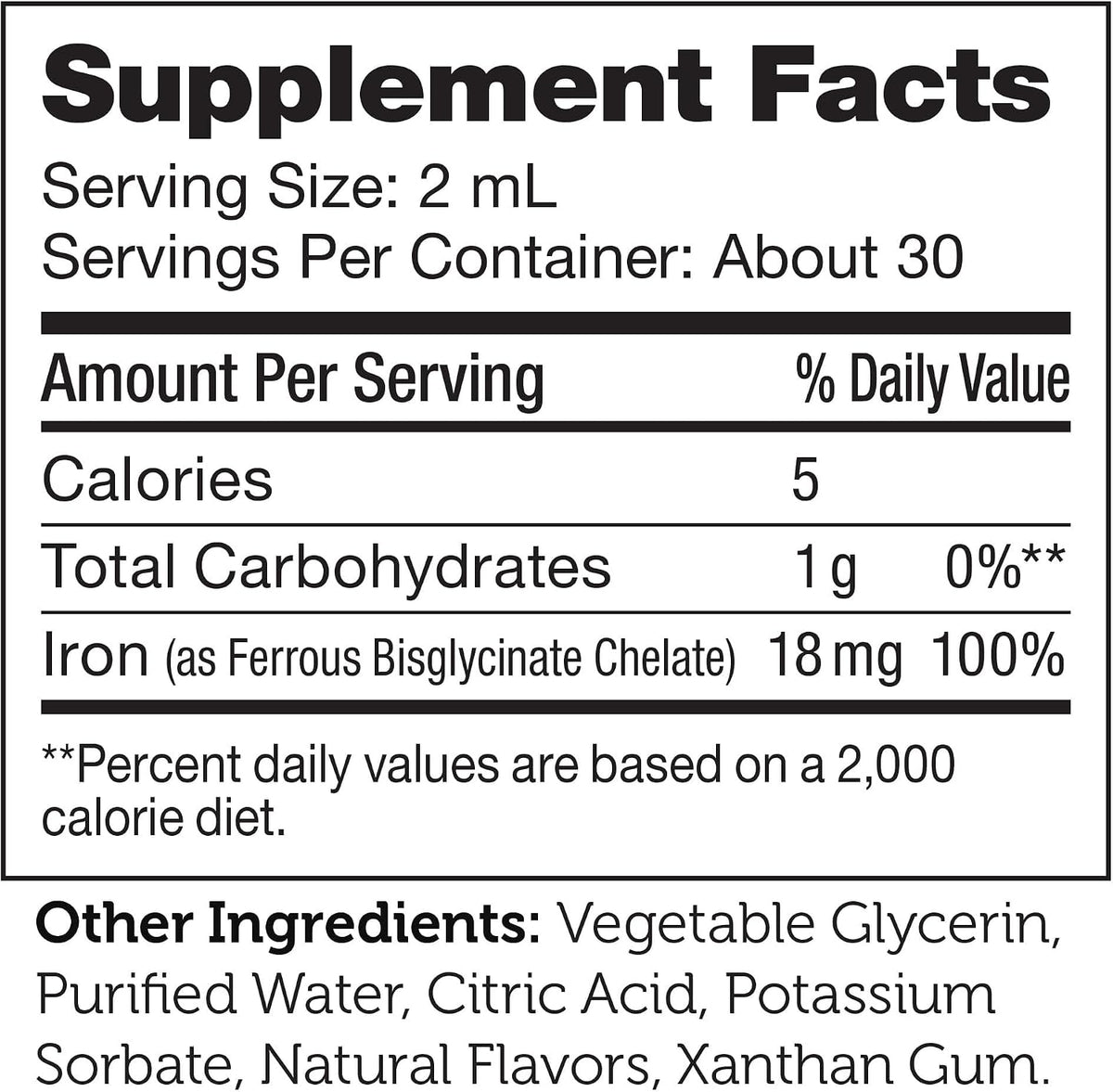 IRON DROPS 2 oz