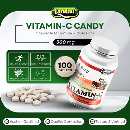 VITAMIN C CANDY 300mg LANDAU
