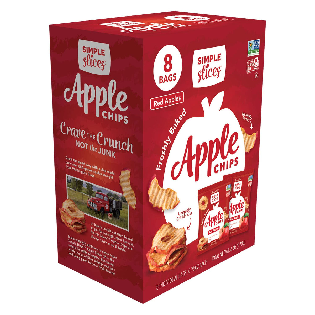 APPLE CHIPS 8 PACK