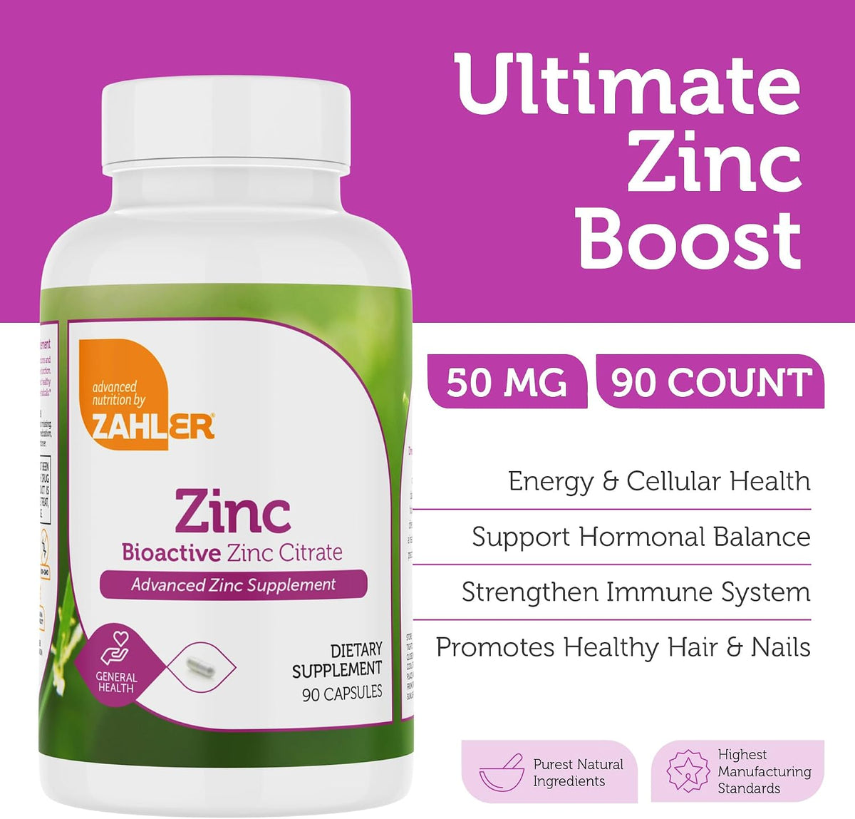 ZINC CAPS