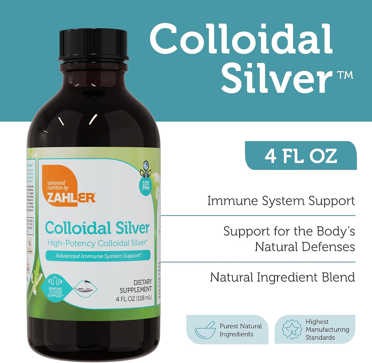 COLLOIDAL SILVER 4 oz
