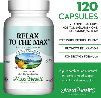 RELAX TO THE MAX 120 caps