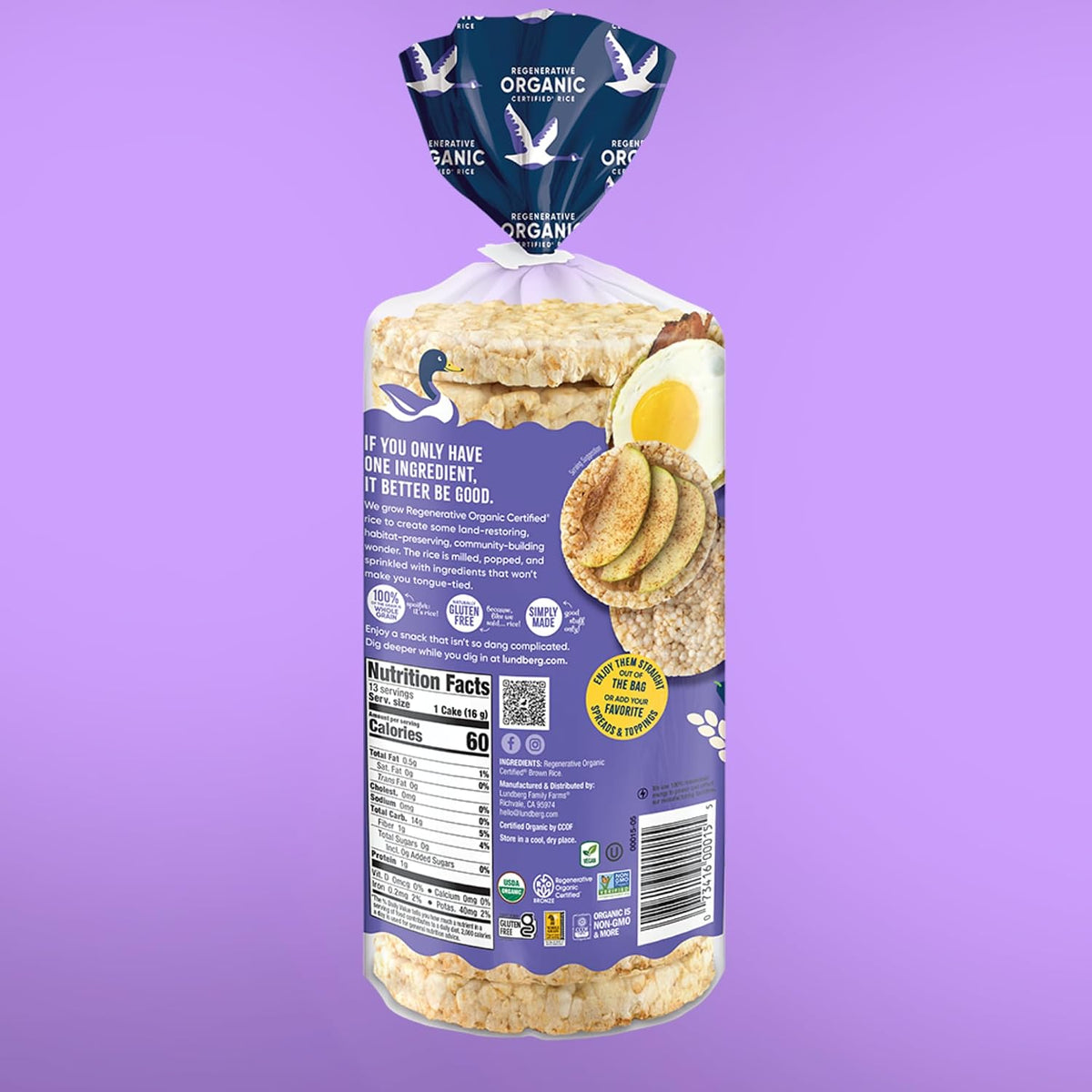 UNSALTED RICE CAKES