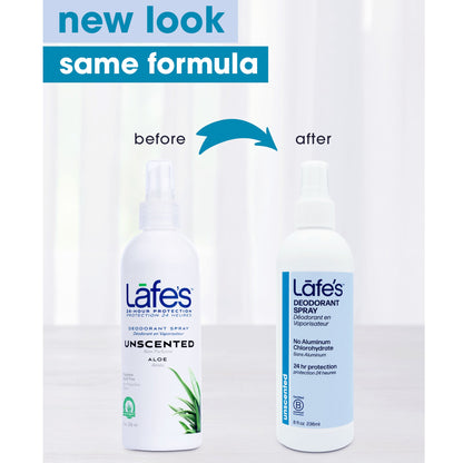 UNSCENTED DEODORANT SPRAY