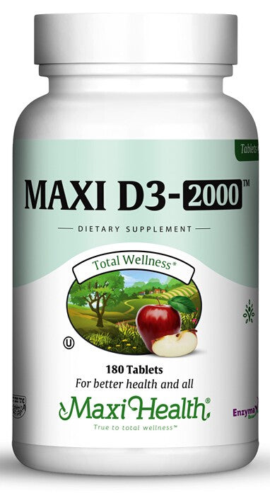 MAXI-D3-2000-IU-180-TABS-Schon's-Natural