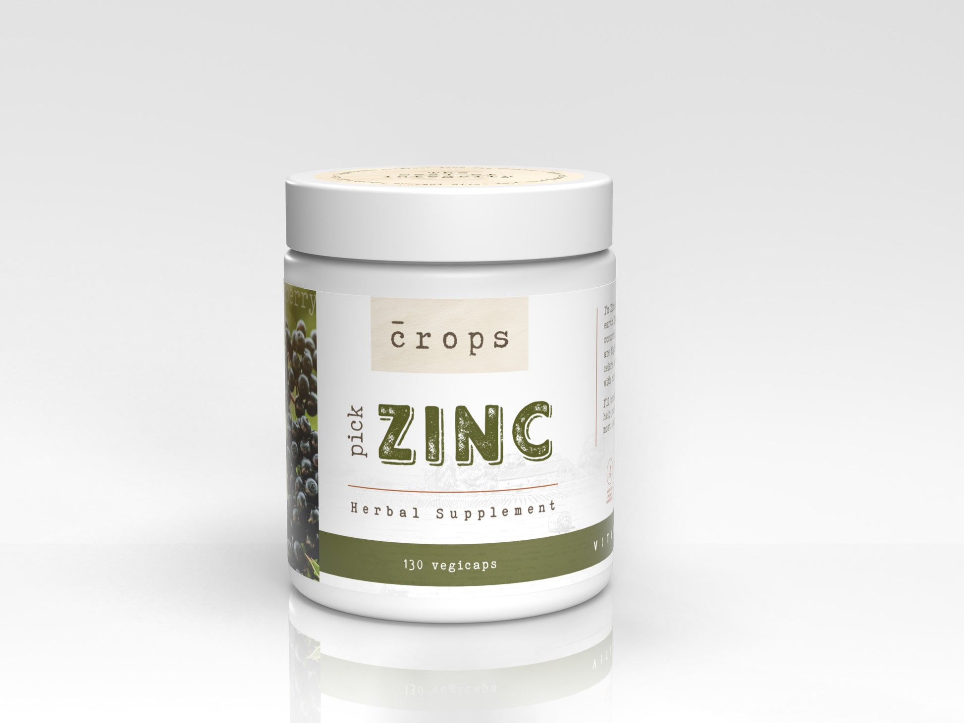 ZINC-130-CAPS -Schon's-Natural