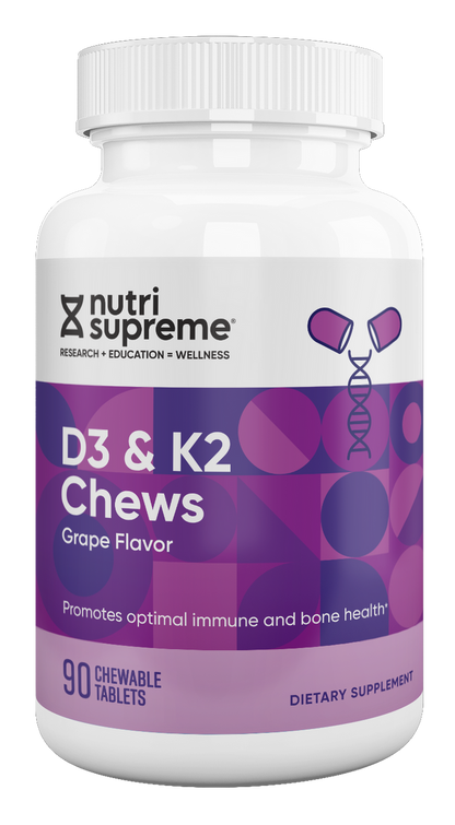 D3 K2 CHEWS - Schon's Natural