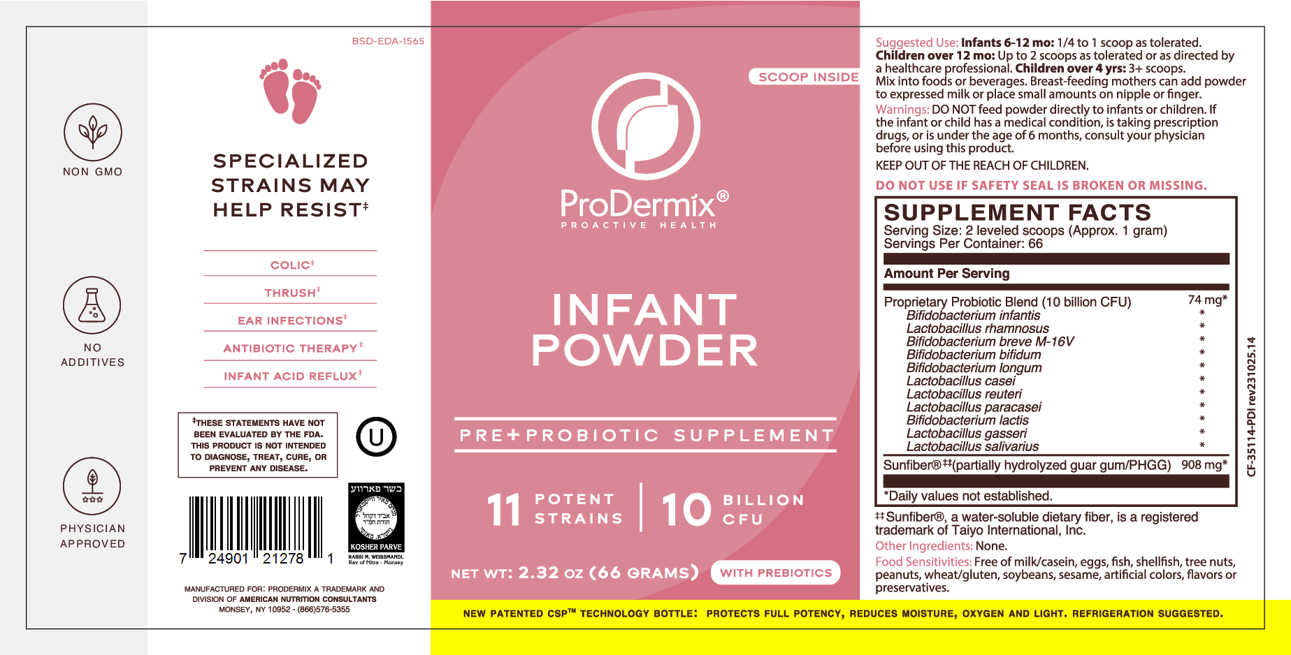 APD 12 POWDER INFANTS - Schon's Natural