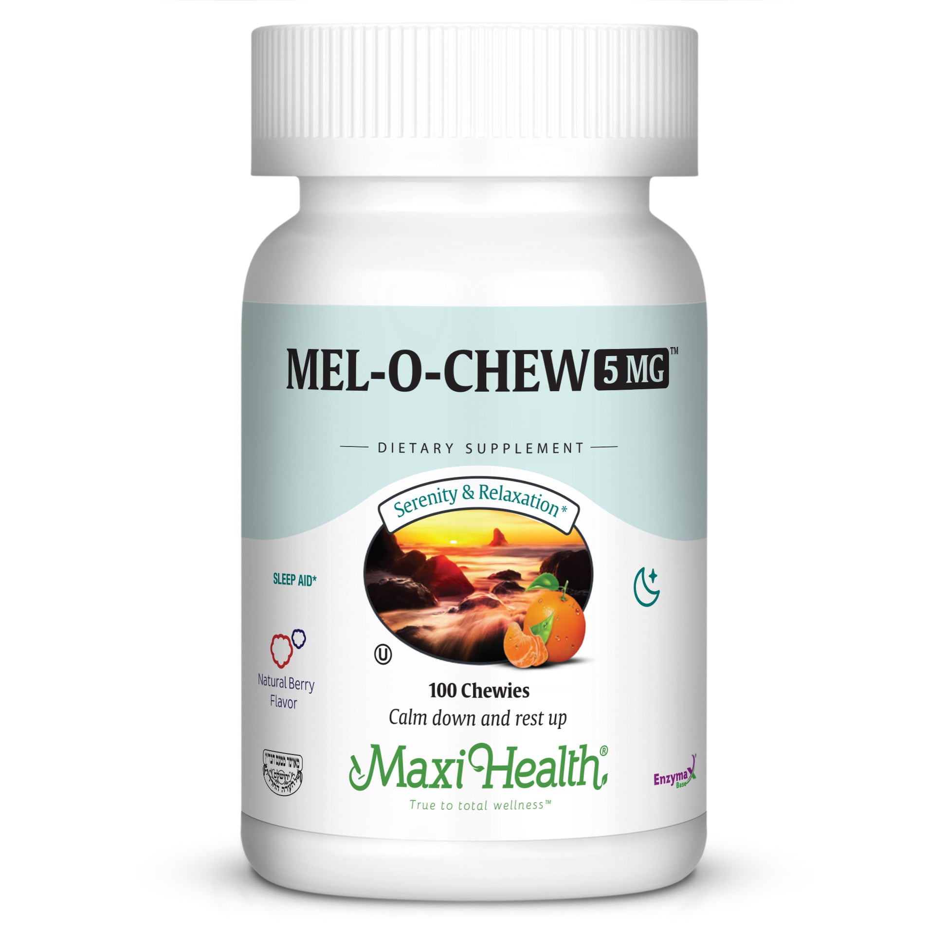 MEL-O-CHEW-5MG-100-CHEWS-Schon's-Natural