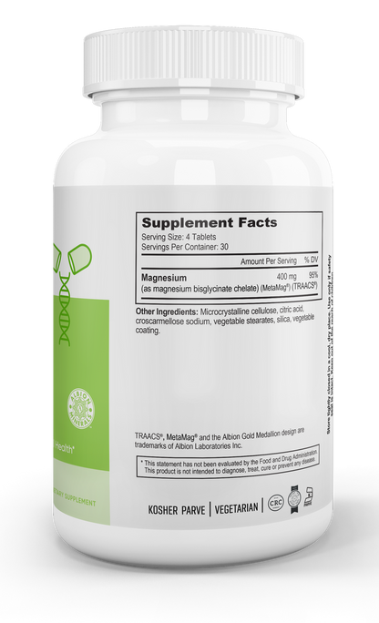 MAGNESIUM BIGLYCENATE 120 TABS - Schon's Natural