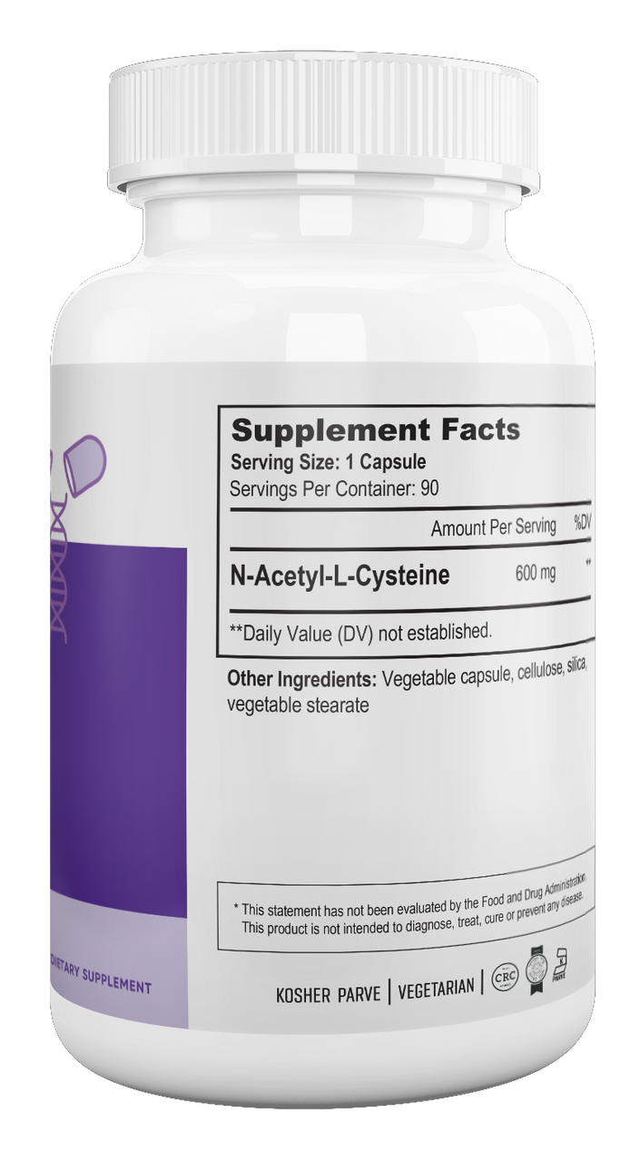NAC N-Acetyl-L-Cysteine 600 Mg
