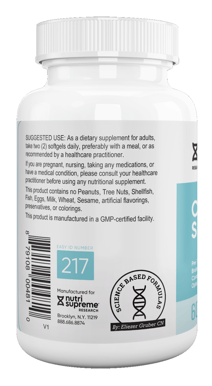 OMEGA 3 SUPREME 60 softgels - Schon's Natural