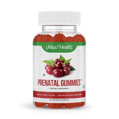 PRENATAL-60-CHERRY-GUMMIES-Schon's-Natural