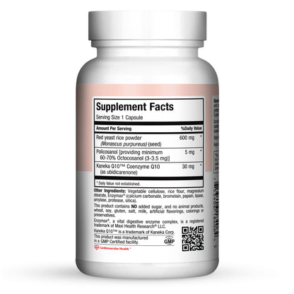 RED YEAST RICE 60 CAPS - Schon's Natural