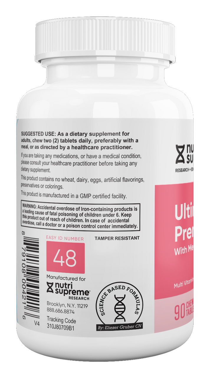 ULTIMATE PRENATAL CHEWS - Schon's Natural