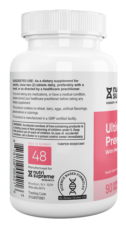 ULTIMATE PRENATAL CHEWS - Schon's Natural