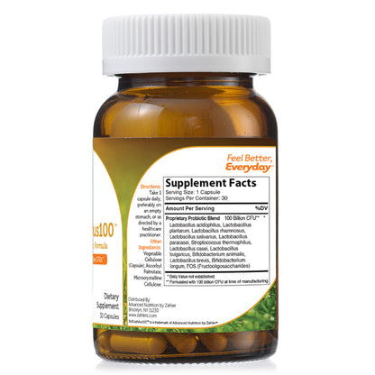 BIODOPHILUS-100B-30CAPS-Schon's-Natural-2