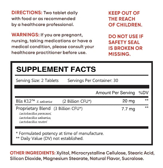 ENT Probiotic Chewable 
