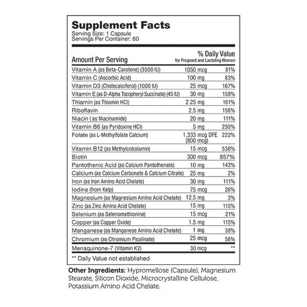 TOTAL ONE PRENATAL 90 caps